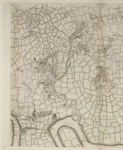 Stratford, London, 1746 by John Rocque